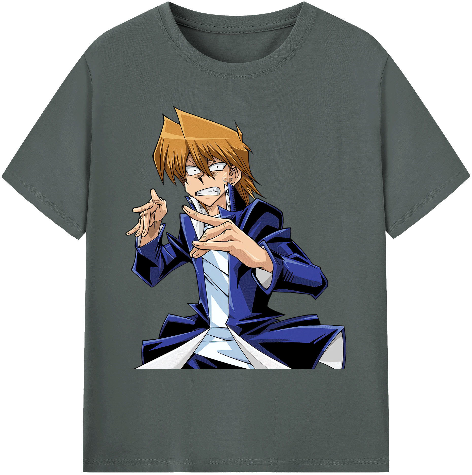 （画像用） 遊☆戯☆王 Yu-Gi-Oh! 綿100％ メンズ半袖Tシャツ｜肌触りやわらか＆通気性